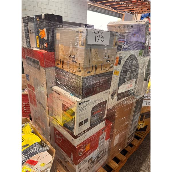 Pallet #123 - Home Depot Tools & General Merchandise