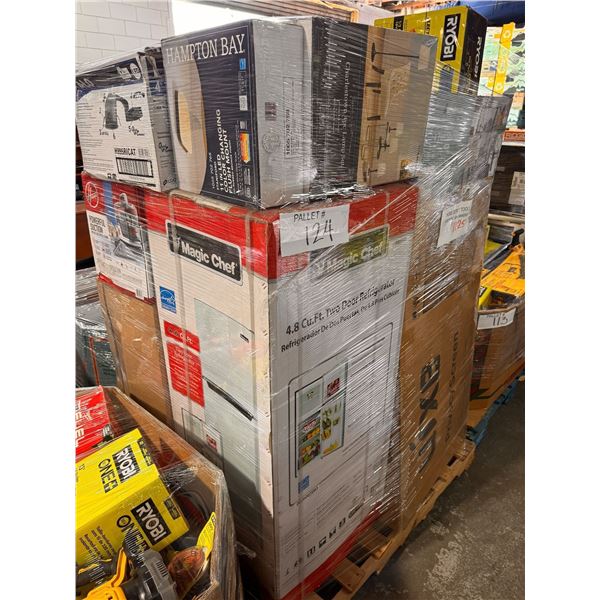 Pallet #124 - Home Depot Tools & General Merchandise