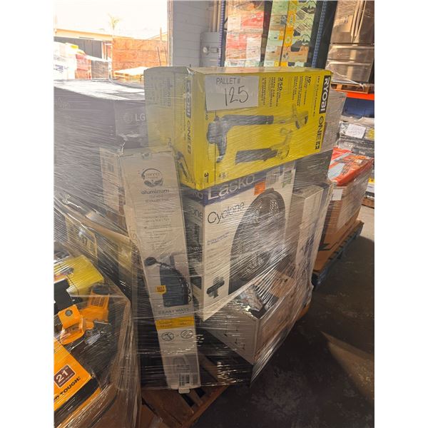 Pallet #125 - Home Depot Tools & General Merchandise