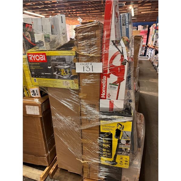 Pallet #131 - Home Depot Tools & General Merchandise