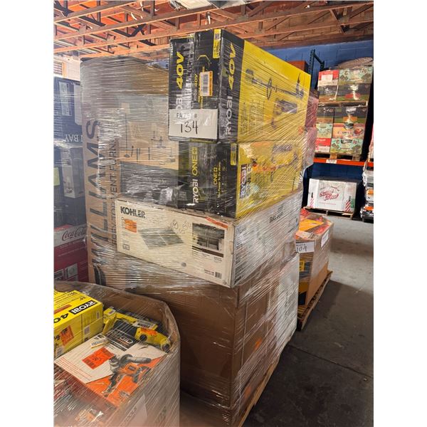 Pallet #134 - Home Depot Tools & General Merchandise