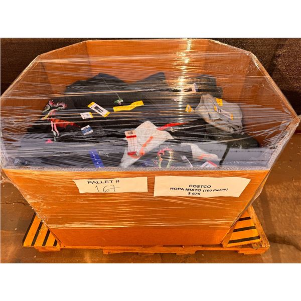 Pallet #167 - 100 prendas de ropa (COSTCO)