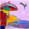 Image 2 : Umbrella Man at Sea by Peter Max