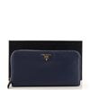 Image 1 : Prada Zip Around Wallet Vitello Move Long