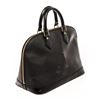 Image 2 : Louis Vuitton Black Epi Leather Alma Satchel Bag