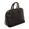 Image 3 : Louis Vuitton Black Epi Leather Alma Satchel Bag