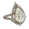Image 2 : 5.65 ctw Diamond Ring - 14KT White Gold