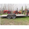 Image 8 : 1989 Shokal Goose Neck 18' Flat Deck Tandem Trailer With