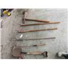 Image 1 : 3 Forks, Grass Whip, Spade, Pick