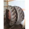 Image 3 : 2 Goodyear Rear Tractor Tires 13.6-36 with Rims 