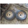 Image 1 : 2 Trailer Tires 5.70-8 with 4 Bolt Rims 