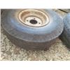 Image 3 : 2 Trailer Tires 5.70-8 with 4 Bolt Rims 
