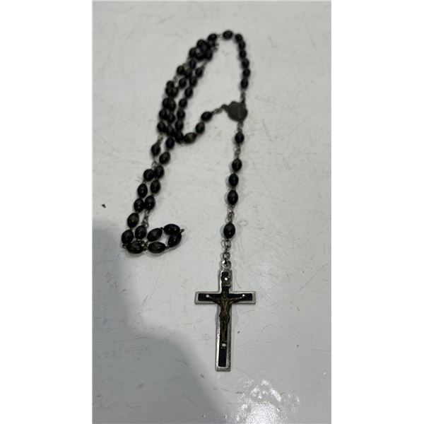 Black Wood Rosary Beads (link missing)