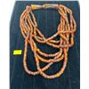 Image 1 : Orange Beaded Necklace