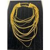 Image 1 : Multi-Strand "Gold" Necklace