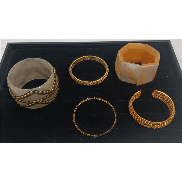 Collection of Bangles and Cuffs