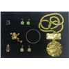 Image 1 : Collection of Costume Jewellery Necklace, Bracelet, Earrings, and Ring
