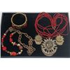 Image 1 : Collection of Costume Jewellery Necklaces and Bracelet
