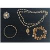 Image 1 : Collection of Costume Jewellery Necklace, Bracelets and Ring