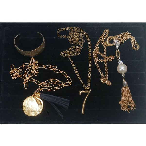Collection of Costume Jewellery Necklaces and Bracelet