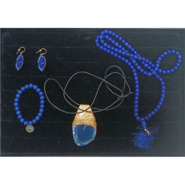 Collection of Costume Jewellery Necklaces, Bracelet and Earrings