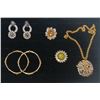 Image 1 : Collection of Costume Jewellery Necklace, Bracelet, Earrings, and Rings