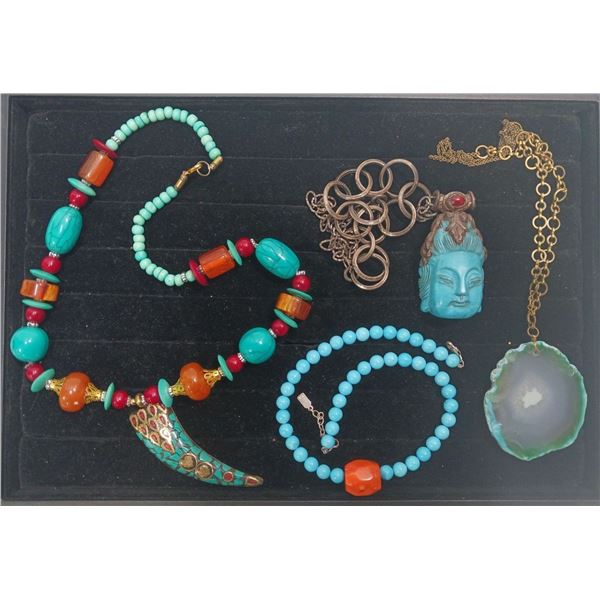 Collection of Costume Jewellery Necklaces