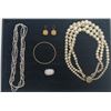 Image 1 : Collection of Costume Jewellery Necklaces, Bracelets Ring and Earrings