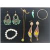 Image 1 : Collection of Costume Jewellery Necklace, Bracelets, Earrings