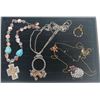 Image 1 : Collection of Costume Jewellery Necklaces and Single Earring