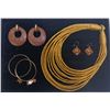 Image 1 : Collection of Costume Jewellery Necklace, Earrings and Bracelets