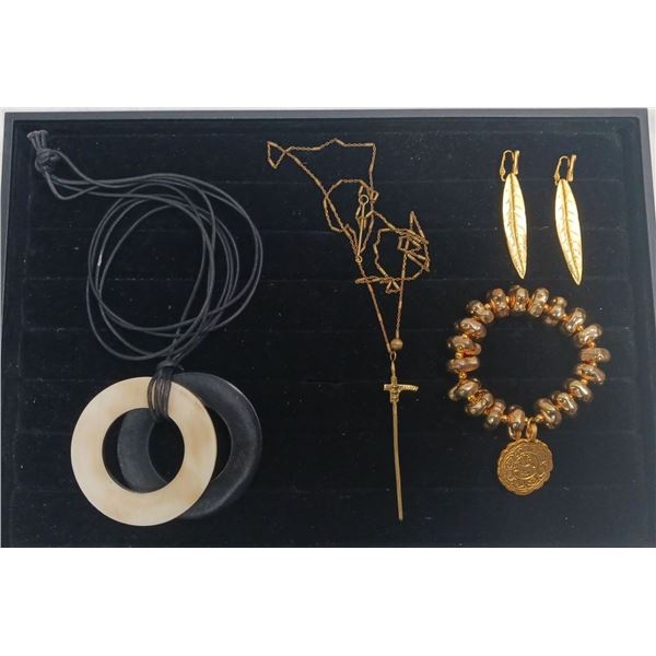 Collection of Costume Jewellery Necklaces Earrings and Bracelet