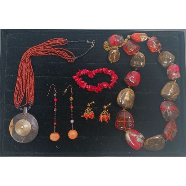 Collection of Costume Jewellery Necklaces, Earrings and Bracelet