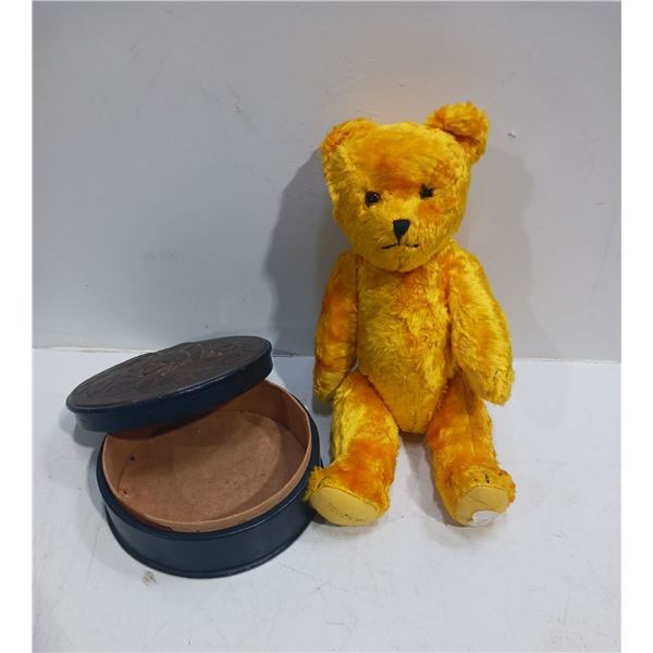 Decorative Storage Box & Handmade Teddy Bear