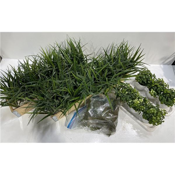 Variety of Artificial Plants & More