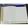 Image 1 : Collection of Colourful Blank Poster Board (22x28) & a Dry Erase 1 Year Calender