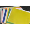 Image 2 : Collection of Colourful Blank Poster Board (22x28) & a Dry Erase 1 Year Calender