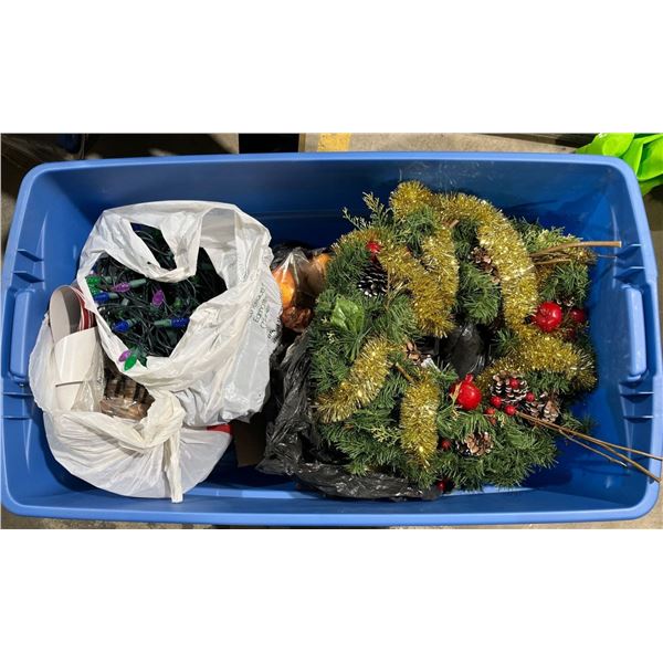 Mystery Bin of Decorative Items, Bin & All Contents Included