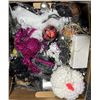 Image 1 : Box of Halloween Themed Decor
