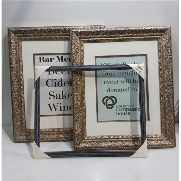 Collection of Various Sized Frames