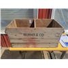 Image 1 : Burns & Co. Limited Prince Albert wooden crate