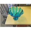 Image 1 : blue glass dish
