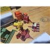 Image 3 : various farm toys & semi trailer