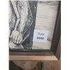 Image 2 : totem poles print R.E. Carson framed 25 1/4" x 19 1/4"