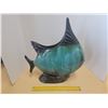 Image 2 : Blue Mountain Pottery fish vase (small repairs)