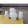 Image 3 : 3 ceramic owl figurines