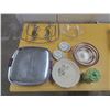 Image 1 : bowls, trays, jar, misc lot