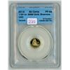 Image 1 : 2012 CCCS graded, "Bluenose" Canadian 50 cent - 1/25oz fine gold coin - PF69