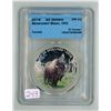 2016 CCCS graded, "Benevolent Bison" Canadian 20 dollar fine silver coin - PF70