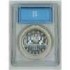 Image 2 : 1960 CCCS graded, Canadian voyageur silver dollar - PL64